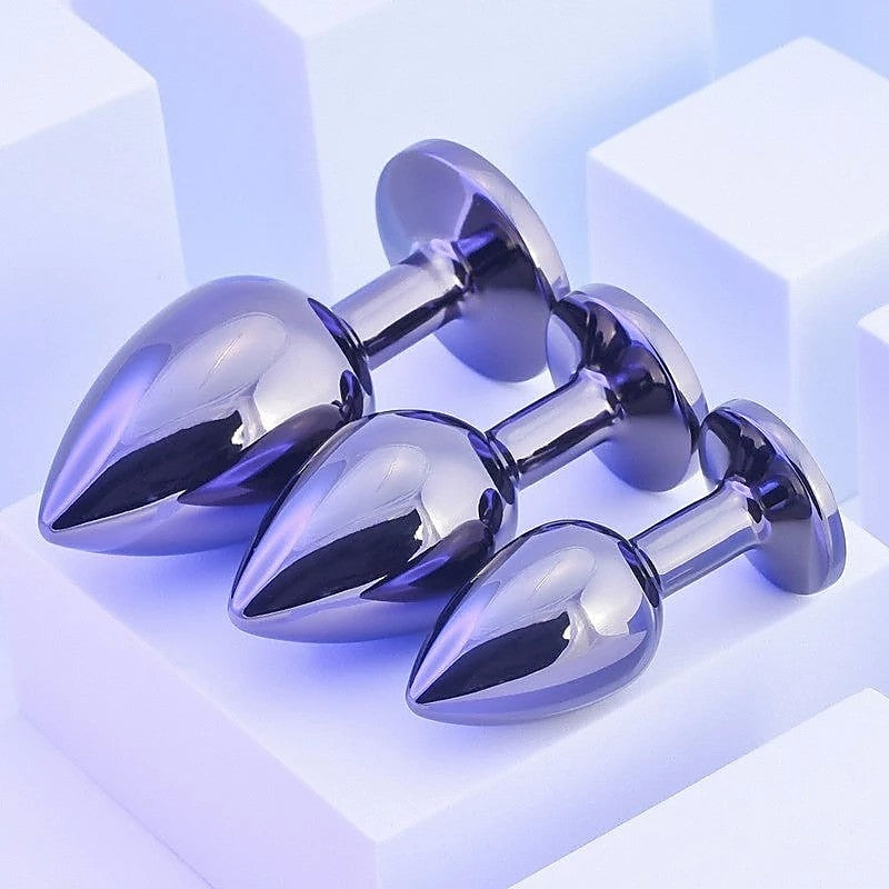 Playboy Pleasure PLEASURE 3 WAYS Anal Plugs Set - Butt Plugs
