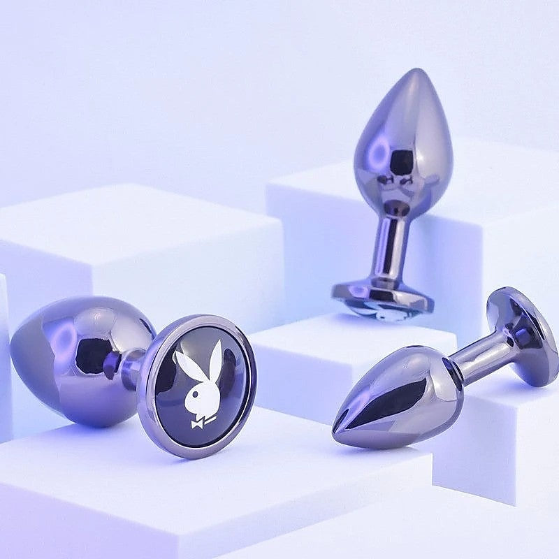 Playboy Pleasure PLEASURE 3 WAYS Anal Plugs Set - Butt Plugs