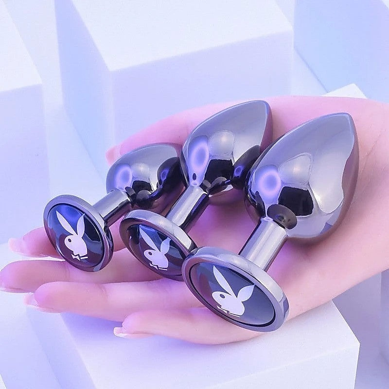 Playboy Pleasure PLEASURE 3 WAYS Anal Plugs Set - Butt Plugs