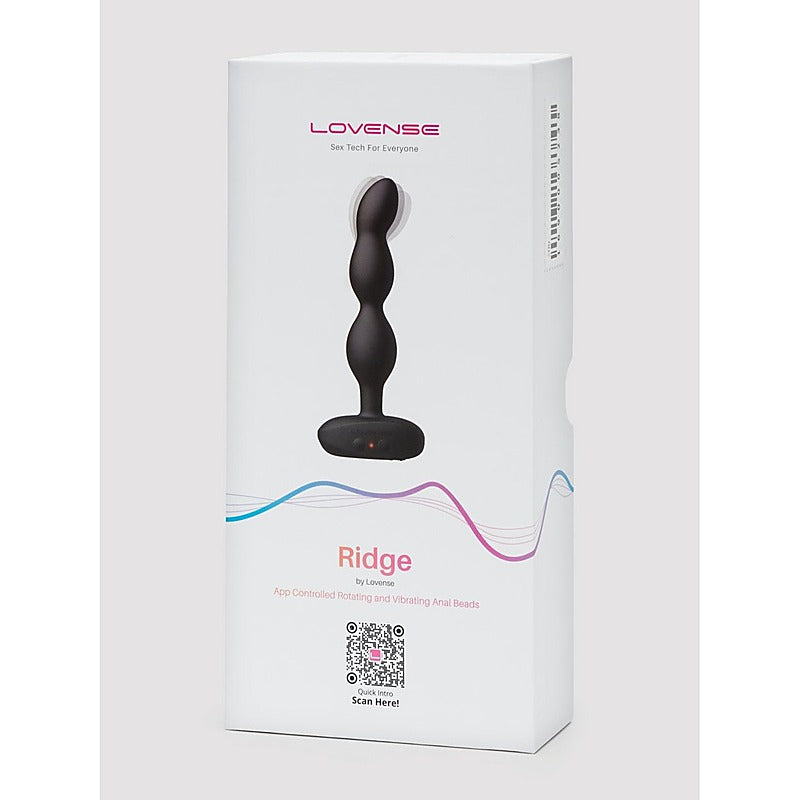 Ridge App Controlled Vibrating Anal Beads by Lovense - Remote Control Vibrators