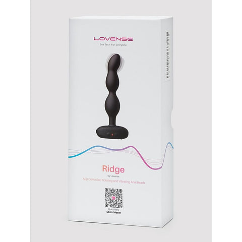Ridge App Controlled Vibrating Anal Beads by Lovense - Remote Control Vibrators