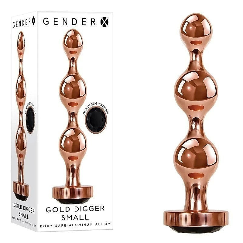 Professional Gender X GOLD DIGGER by Evolved - Butt Plugs