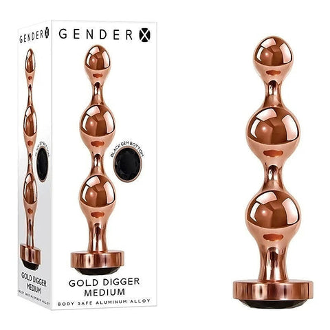 Professional Gender X GOLD DIGGER by Evolved - Butt Plugs