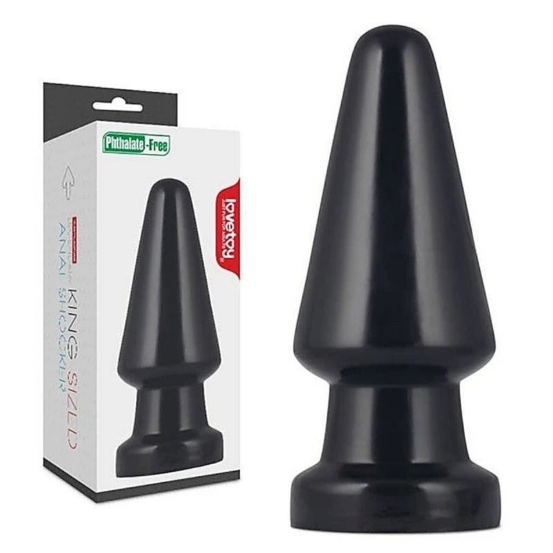 King Sized 7.5 Inch Anal Shocker Mega Butt Plug by Lovetoy - Butt Plugs