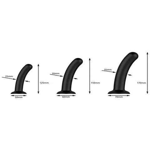 Nexus Dilator Set Silicone Anal Dildos by Nexus Sex Toys - Anal Dildos
