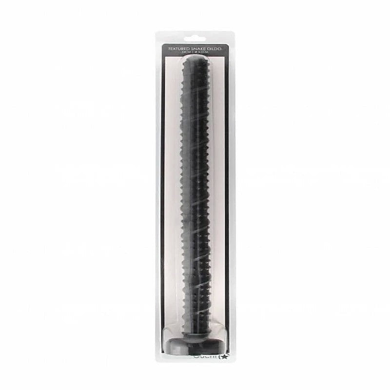 Ass Textured Snake Dildo by Shots Toys - Anal Dildos