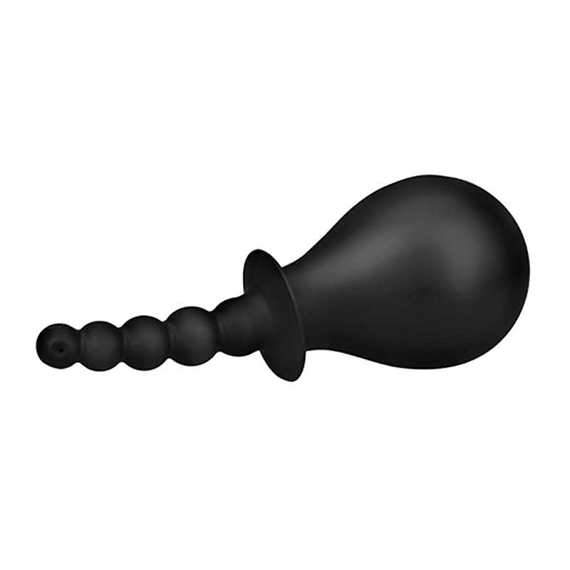 Premium Rippled Silicone Douche by BDStyle - Enemas and Douches