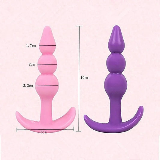 Doc Johnson Platinum The Minis Black Bubble Butt Plug - Butt Plugs