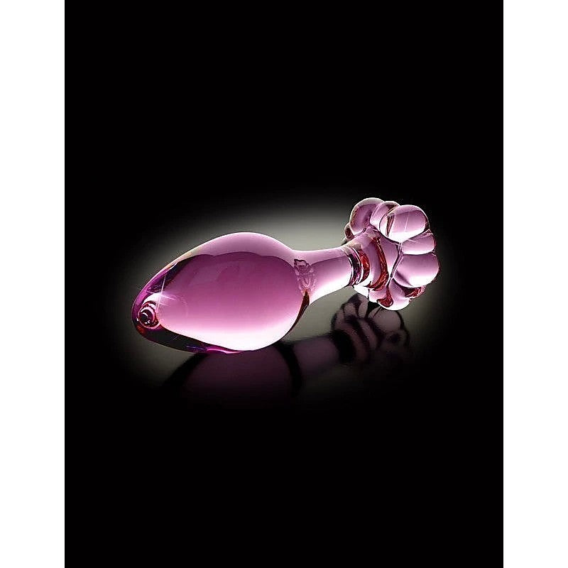 Pipedream Icicles No 48 Glass Butt Plug Massager - Prostate Toys