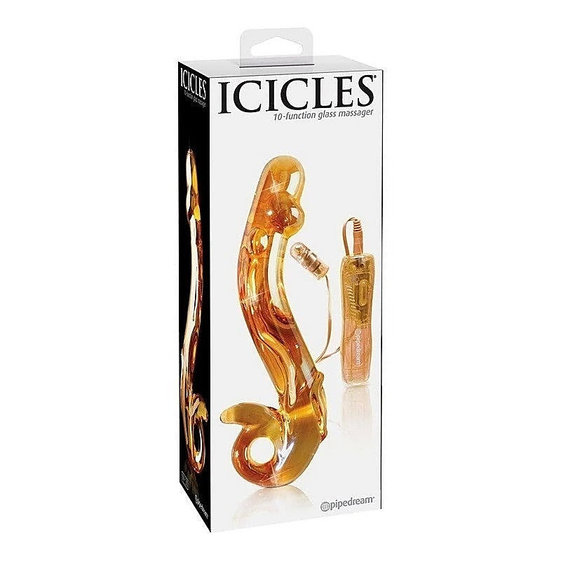 Pipedream Icicles No 35 Luxury Glass Anal Wand - Anal Dildos