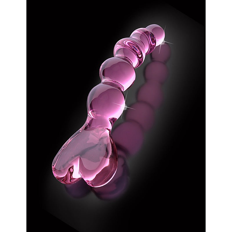 Pipedream Icicles No 43 Luxury Glass Anal Beads - Glass Sex Toys