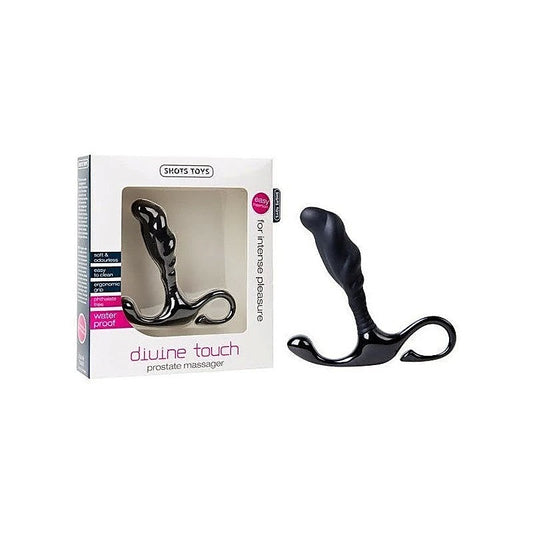 SHOTS Divine Touch Silicone Prostate Massager - Prostate Toys
