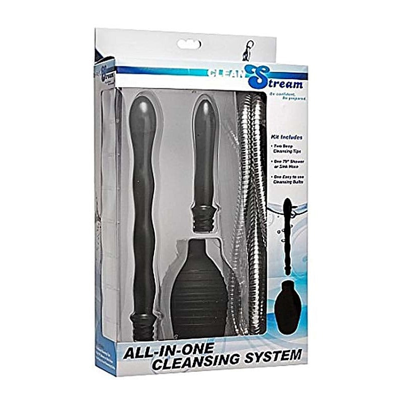 CleanStream All In One Cleansing System by XR Brands - Enemas and Douches