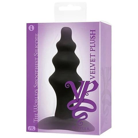 Premium Velvet Pleasure Vibrator by Icon Brands - Butt Plugs