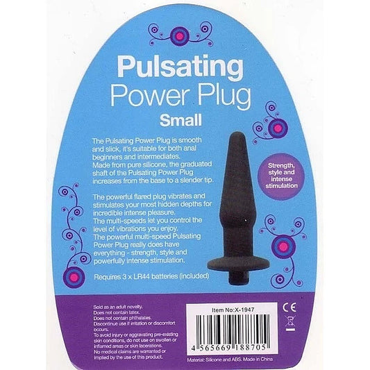 Pulsating Power Plug - Butt Plugs