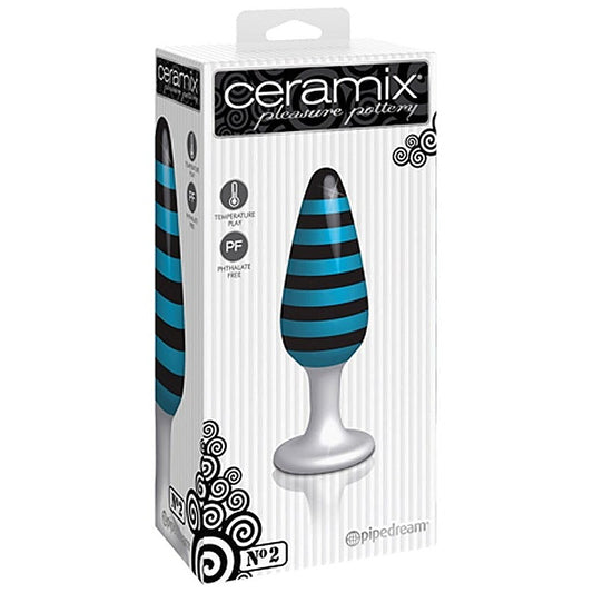 Pipedream Ceramix No 02 Glass Anal Plug