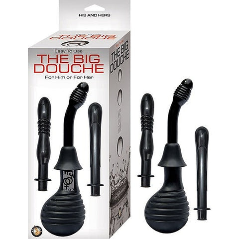 Premium The Big Douche Black by Nasstoys - Enemas and Douches