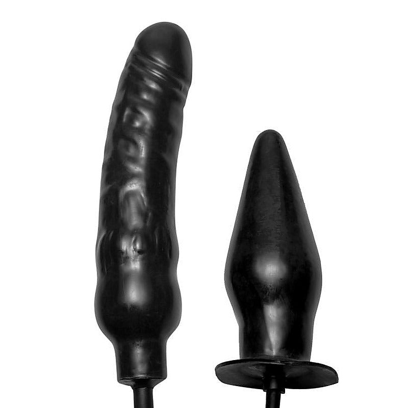 The Deuce Inflatable Duo by XR Brands - Inflatable Dildos and Vibrators