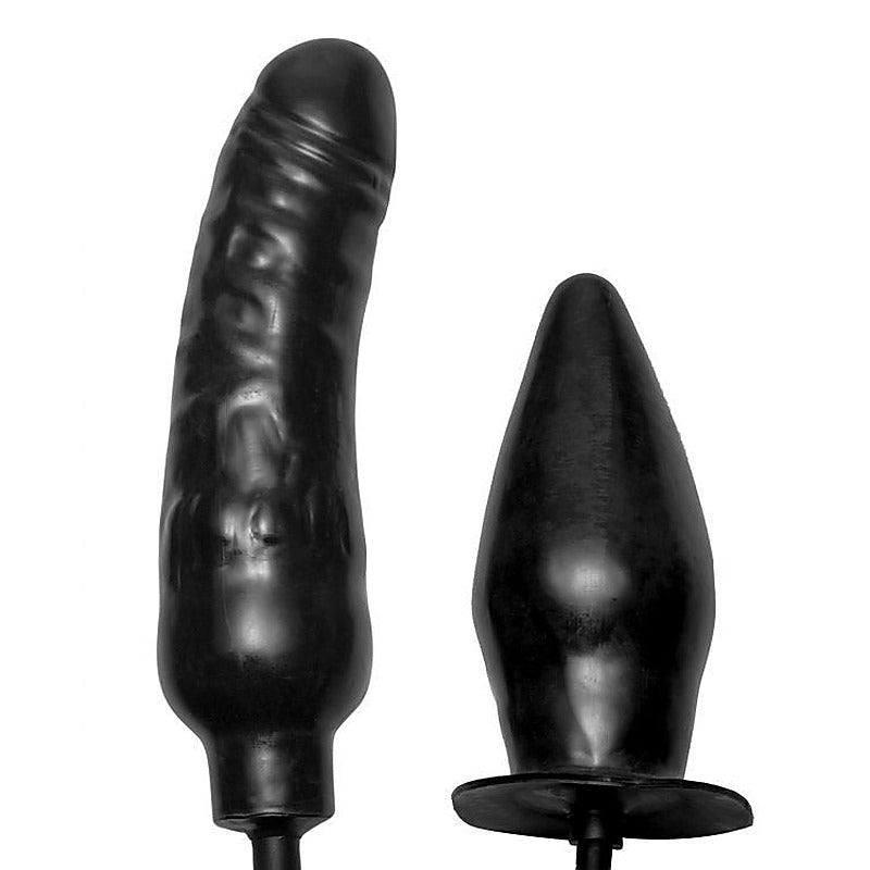 The Deuce Inflatable Duo by XR Brands - Inflatable Dildos and Vibrators