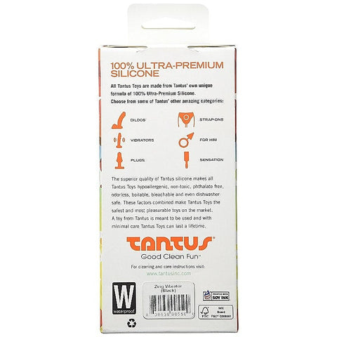 Professional Zing Massager Black by Tantus - Butt Plugs