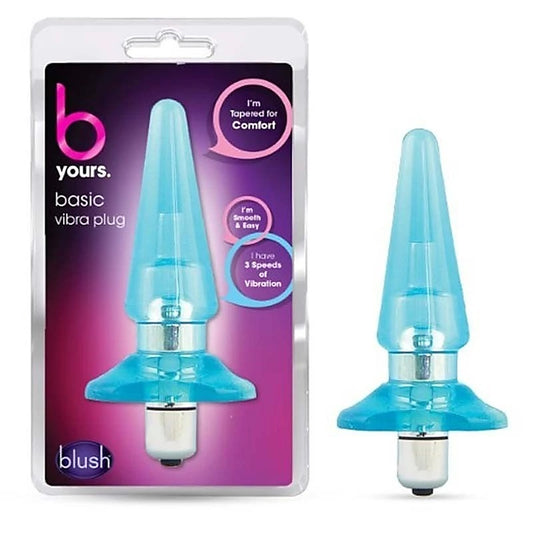 Blush Novelties Basic Vibra Plug - Butt Plugs