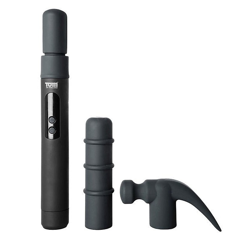 Night Stick and Hammer 2 Interchangeable Heads by XR Brands - Non-Realistic Dildos