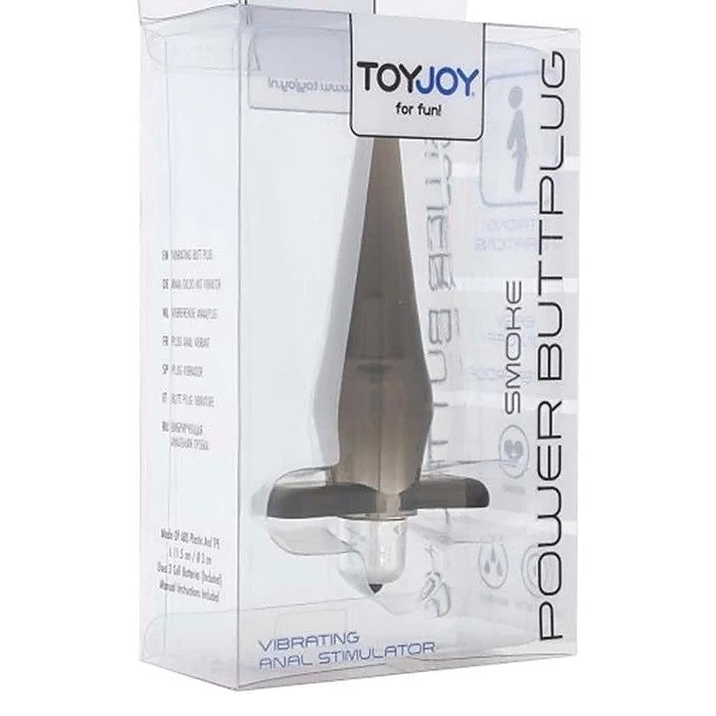 Professional Power Buttplug Smoke by Toy Joy - Butt Plugs