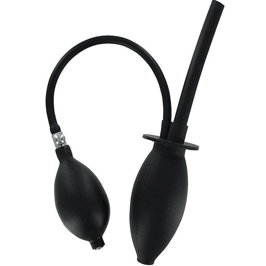 CleanStream Inflatable Enema Plug Black - Enemas and Douches