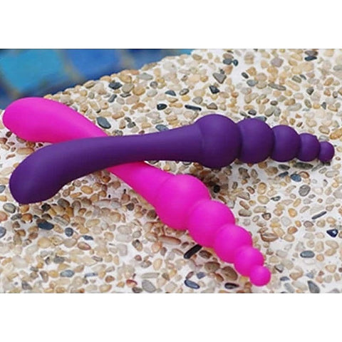 Luxurious Dual-Ended Silicone Wand by BDStyle - Anal Dildos