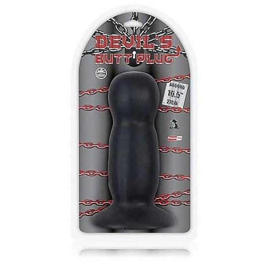 Devil's Butt Plug 10.5 inch Black - Butt Plugs