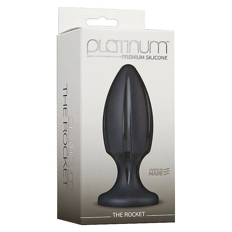 The Rocket Silicone Anal Plug by Doc Johnson - Butt Plugs