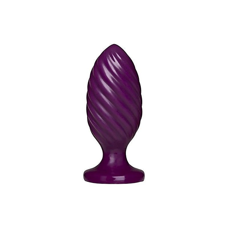 The Swirl Silicone Anal Plug by Doc Johnson - Butt Plugs