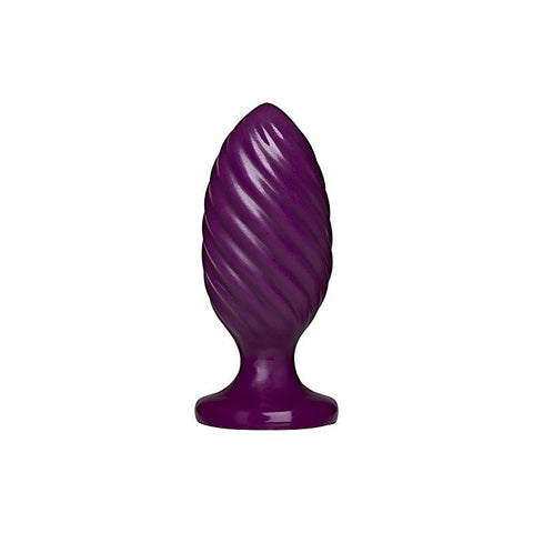 The Swirl Silicone Anal Plug by Doc Johnson - Butt Plugs