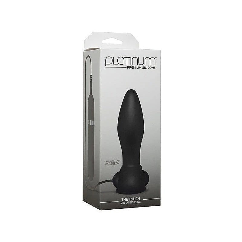 Platinum The Touch Vibrating Anal Plug by Doc Johnson - Butt Plugs