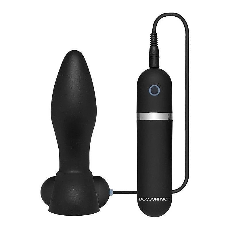 Platinum The Touch Vibrating Anal Plug by Doc Johnson - Butt Plugs