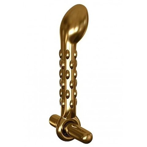 Icicles Gold Edition G07 Glass P-Spot Vibrator - Glass Sex Toys