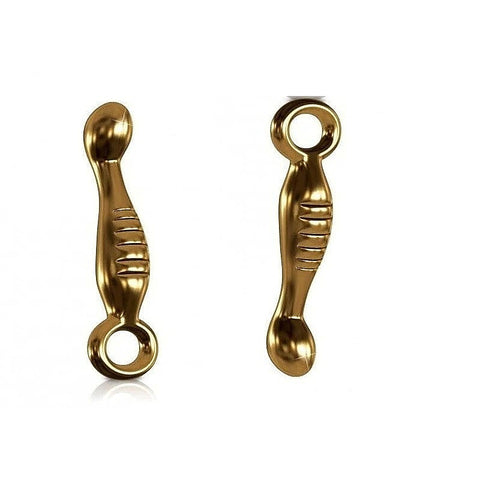 Pipedream Icicles Gold Edition G04 Glass Dildo - Anal Dildos