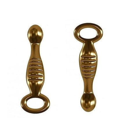 Pipedream Icicles Gold Edition G04 Glass Dildo - Anal Dildos
