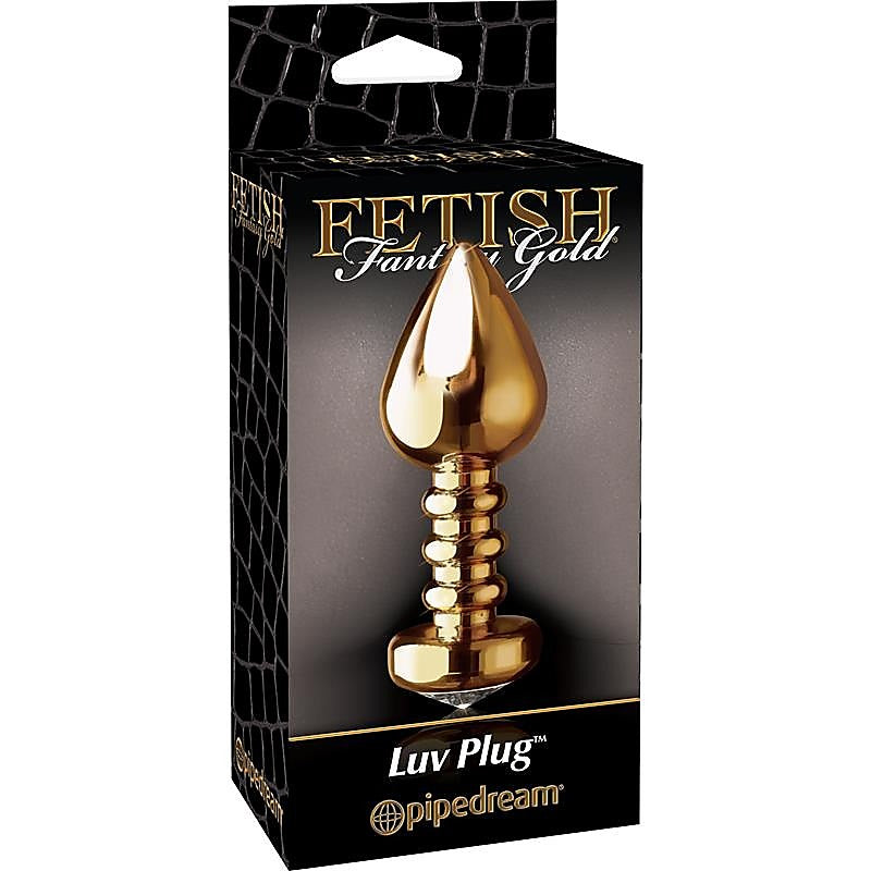 Fetish Fantasy Gold Luv Backdoor Pleasure Anal Plug - Steel Sex Toys