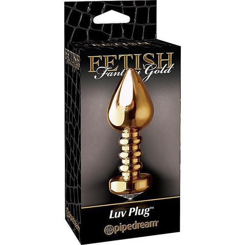 Fetish Fantasy Gold Luv Backdoor Pleasure Anal Plug - Steel Sex Toys