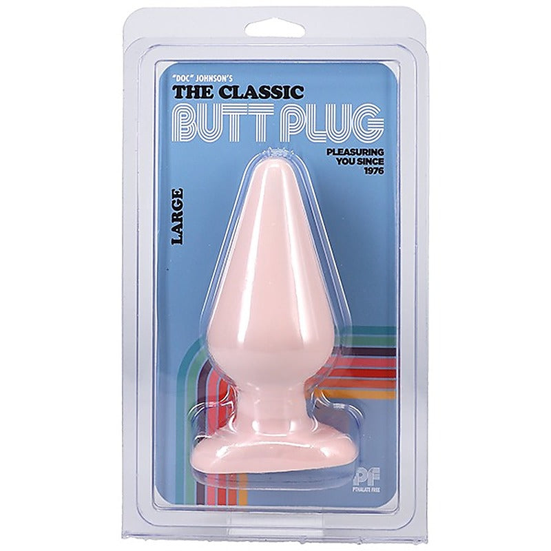 Classic Butt Plug Smooth Large by Doc Johnson - Butt Plugs
