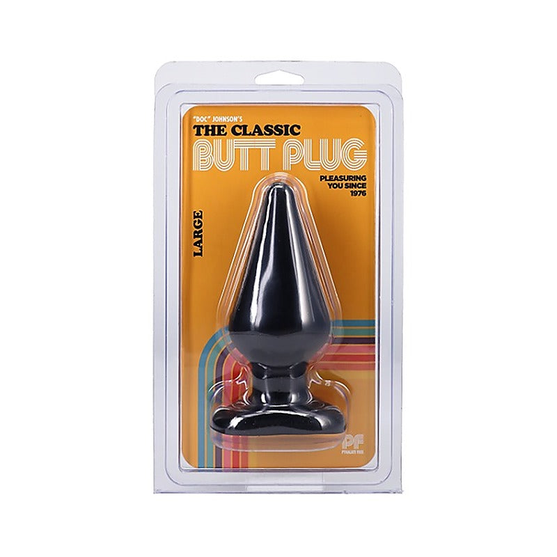 Classic Butt Plug Smooth Large by Doc Johnson - Butt Plugs
