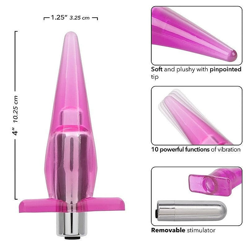Mini Vibro Tease Anal Vibrator by California Exotics - Butt Plugs