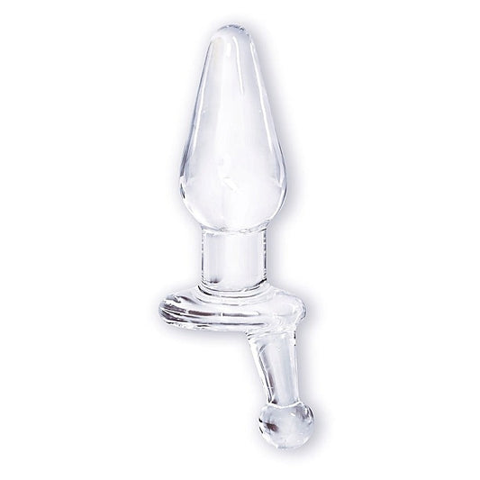 Buttman's Viewable Glass Butt Plug Bishop