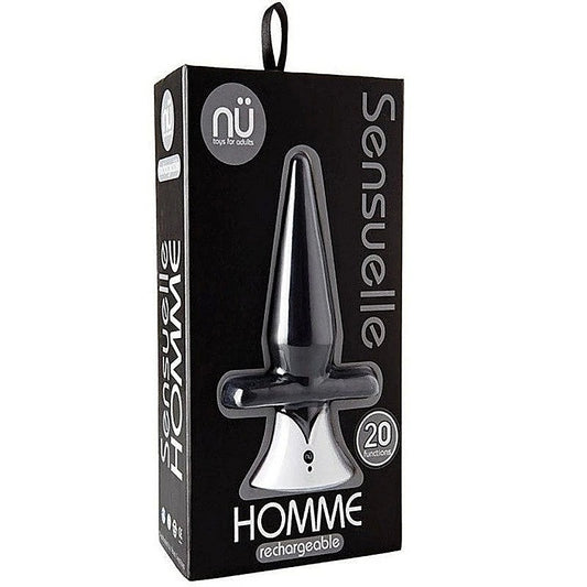 Nu Sensuelle Homme Rechargeable Butt Plug - Butt Plugs