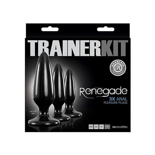 Renegade Booty Bliss - 3-Piece Pleasure Plug Trainer Set - Butt Plugs