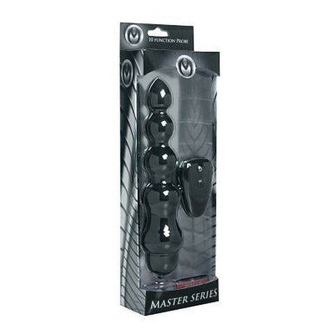 Masters Series Eclipse 10X Silicone Probe by XR Brands - Anal Beads and Balls