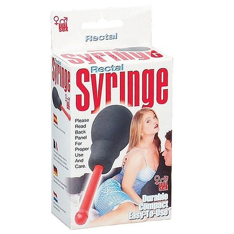 Unisex Rectal Syringe by Seven Creations - Enemas and Douches