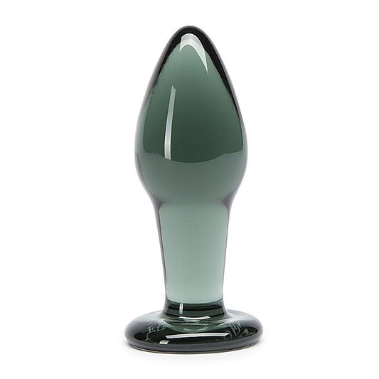 Fifty Shades Darker Glass Butt Plug by Love Honey - Glass Sex Toys
