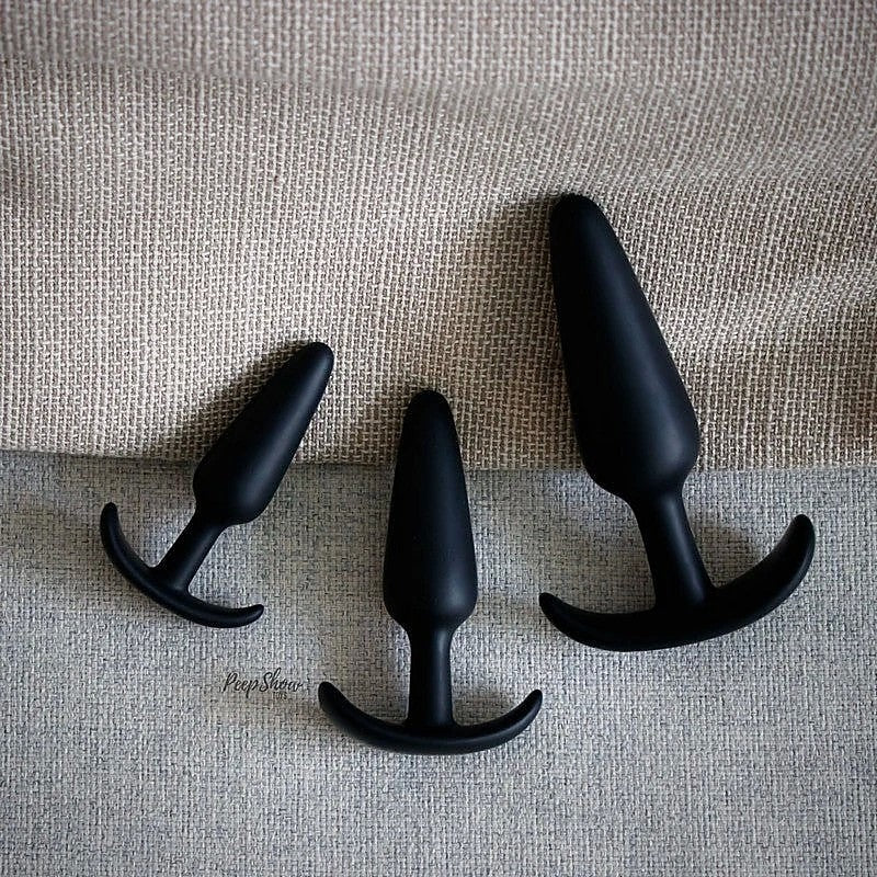 Platinum The Tru Butt Play Plug Taper by Doc Johnson - Butt Plugs